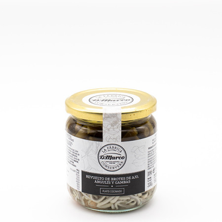 Revuelto de brotes de ajo,...