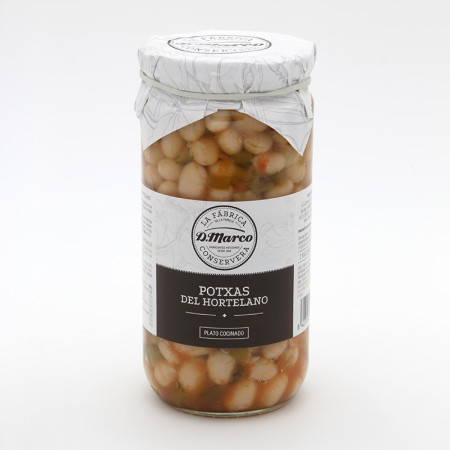 Pochas del hortelano frasco...