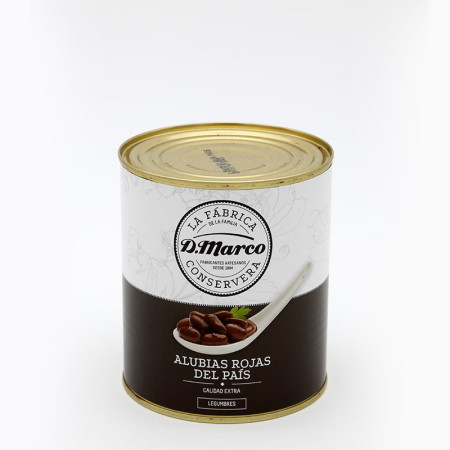 Alubias rojas Tolosa lata kg.